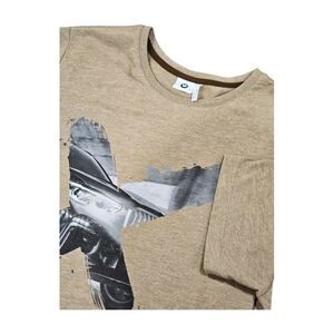 BMW X 5 Power Olive Green Auto Car‎ Leather Logo Graphic T-Shirt Adult Medium